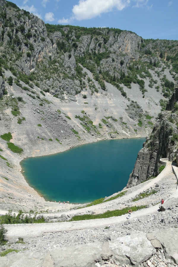 Blue Lake in Imotski