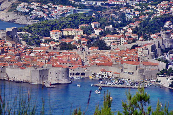 Dubrovnik air view