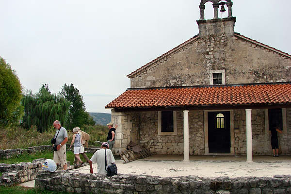 Small church in Vid near Metkovic
