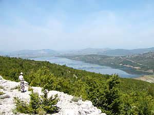 View of Hutova Blato near Metkovic
