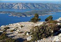 Dalmatia mountain view