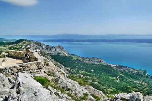 view from Biokovo