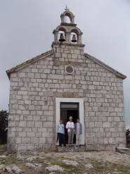 Church of Sv. Liberate on top of mountain